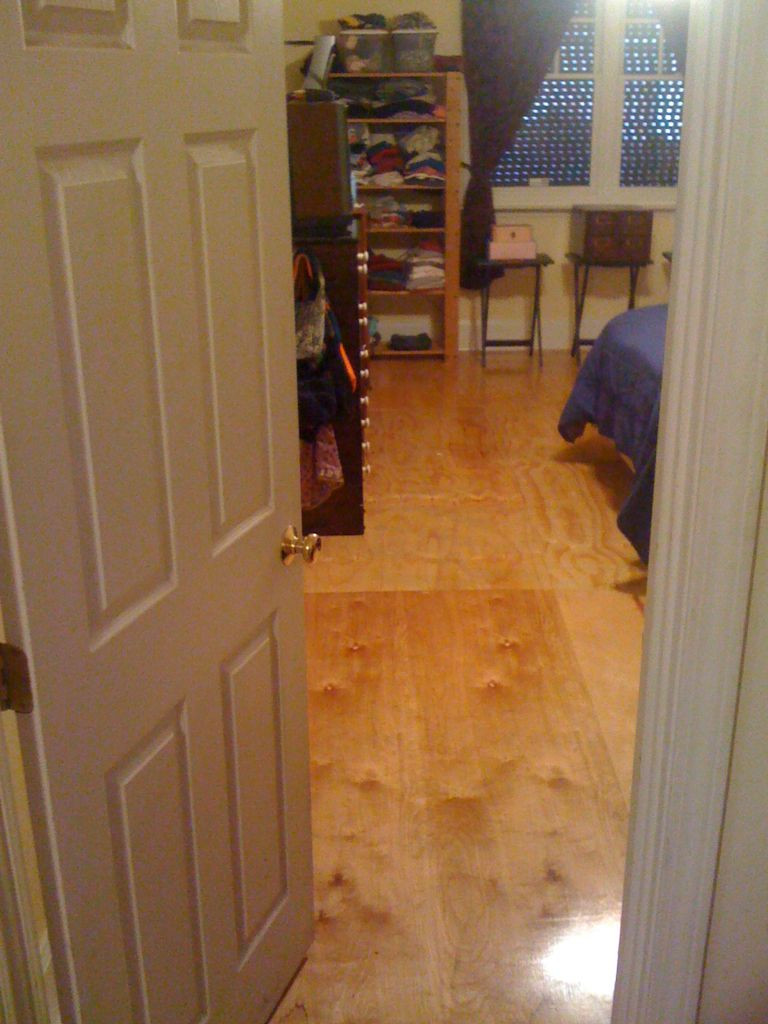 2 1 4 white oak hardwood flooring of diy plywood floors 9 steps with pictures with picture of diy plywood floors