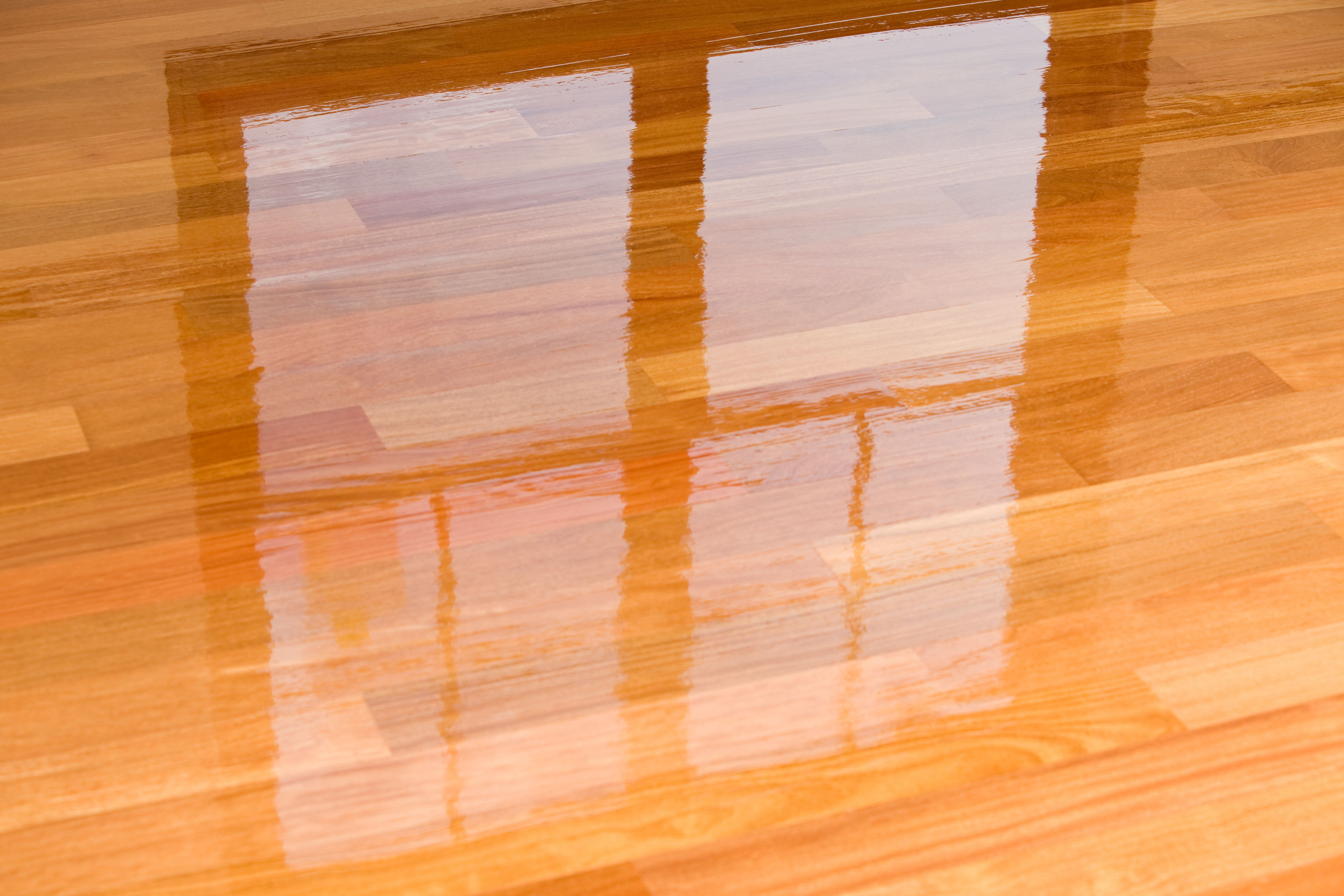 2 Inch Oak Hardwood Flooring Of Guide to Laminate Flooring Water and Damage Repair with Wet Polyurethane On New Hardwood Floor with Window Reflection 183846705 582e34da3df78c6f6a403968