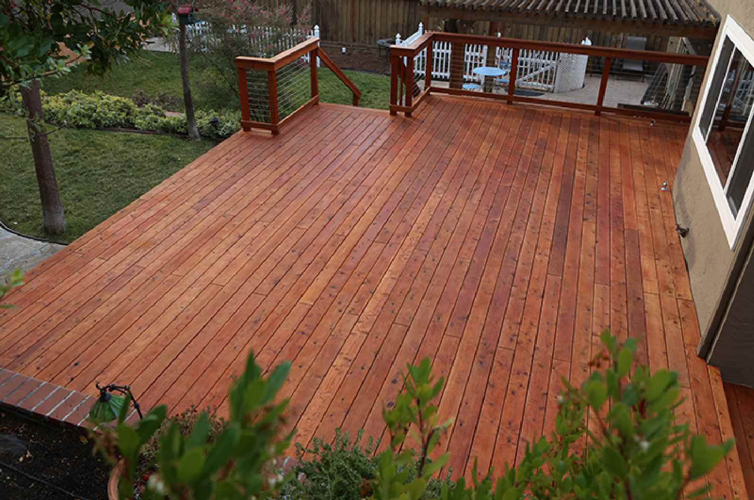 appalachian red oak hardwood flooring of the best woods for decks and porches inside rich brownish red deck simple design