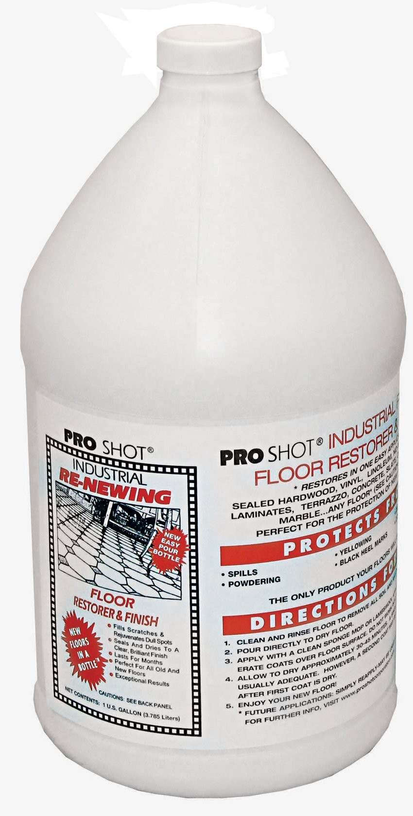Armstrong Hardwood and Laminate Floor Cleaner 32 Oz Spray Bottle Of Amazon Com Pro Shot Industrial Re Newing Floor Restorer and Finish In Amazon Com Pro Shot Industrial Re Newing Floor Restorer and Finish 1 Gallon Petrochemical Free formula Home Kitchen