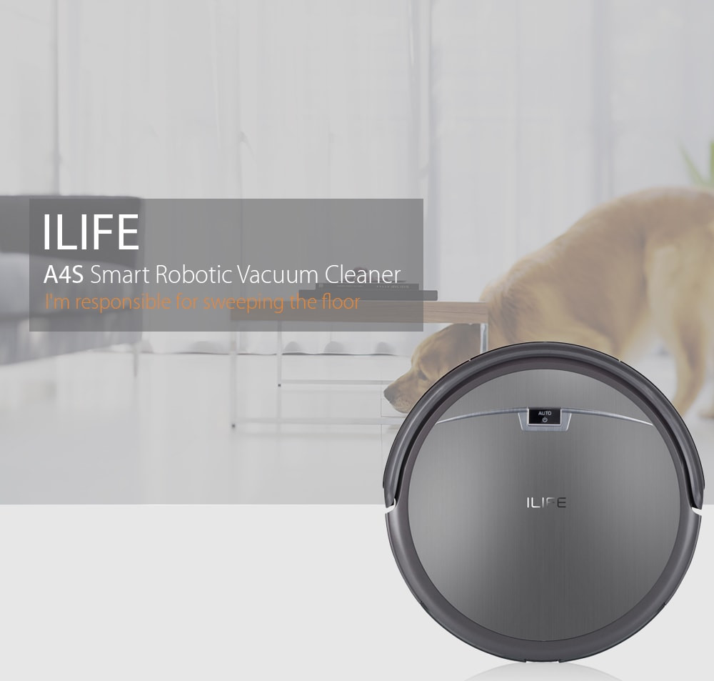 Automatic Vacuum for Hardwood Floors Of Ilife A4s Smart Robotic Vacuum Cleaner 162 99 Free Shipping with Ilife A4s Smart Robotic Vacuum Cleaner Cordless Sweeping Cleaning Machine Self Recharging Ultimate Filter Remote