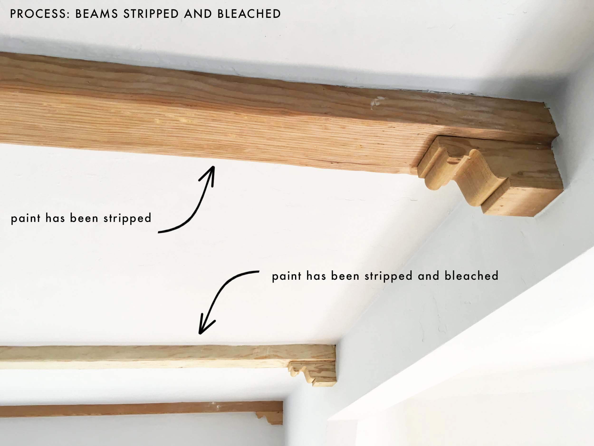 average cost to restain hardwood floors of how we refinished our wood beams emily henderson pertaining to emily henderson living room wood naturally refinishing beams process new 1
