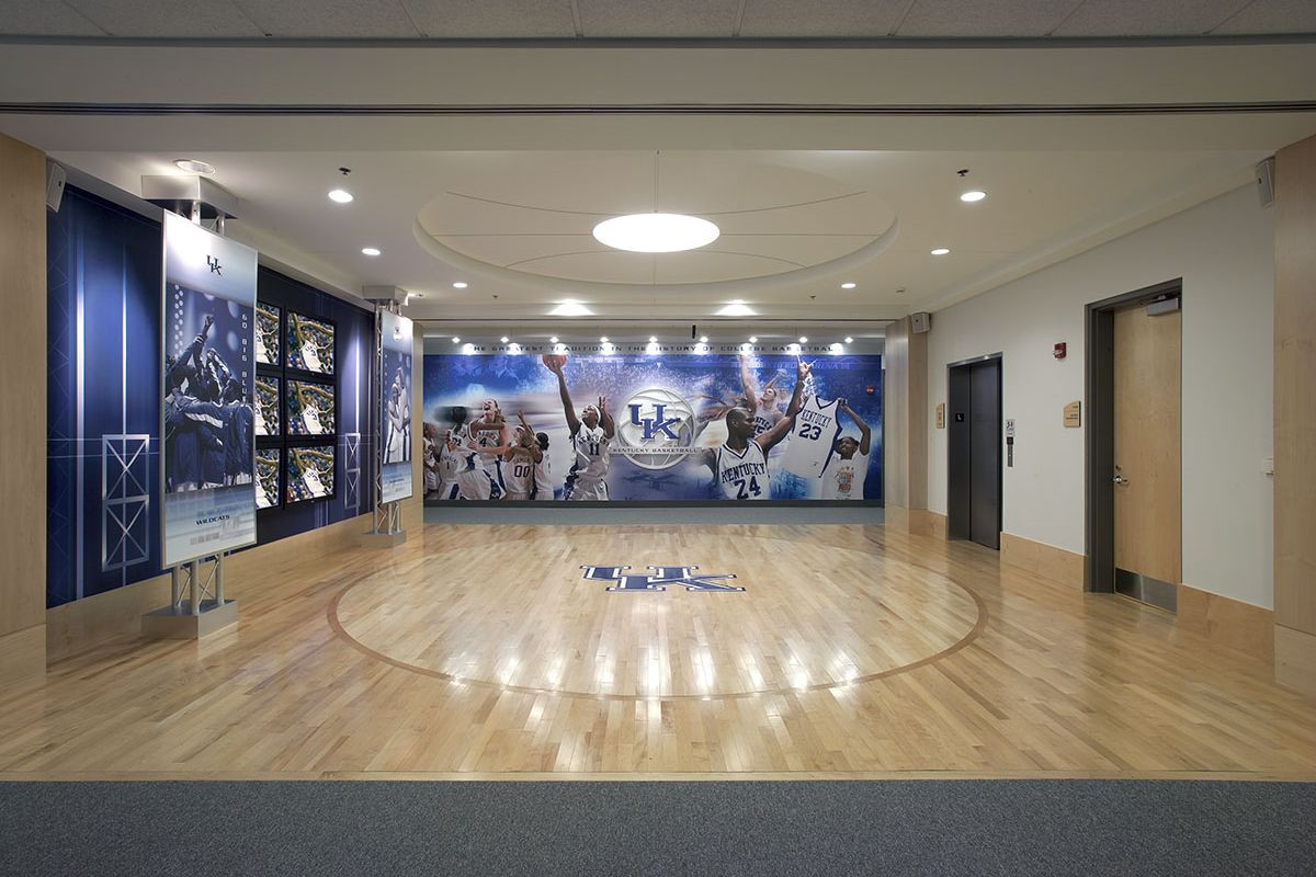 basketball hardwood floor cost of kentucky basketball getting upgrades at joe craft center a sea of blue inside kentucky basketball getting upgrades at joe craft center