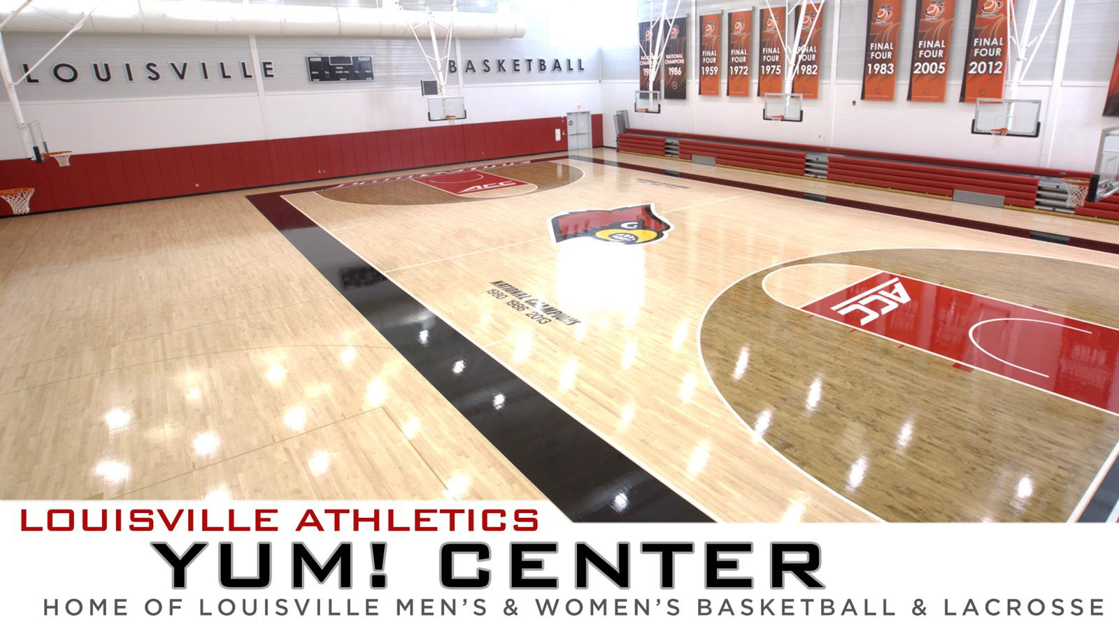 Basketball Hardwood Floor Cost Of Yum Center Facilities University Of Louisville Regarding View Full Image