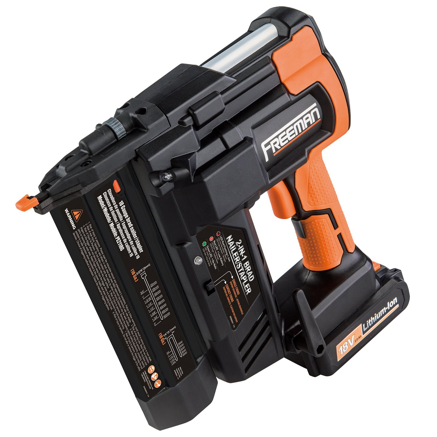 14 Recommended Best Hardwood Floor Nailer Reviews 2024 free download best hardwood floor nailer reviews of best rated in power nailers staplers helpful customer reviews pertaining to freeman pe2118g 18 volt 2 in 1 18 gauge cordless nailer stapler product