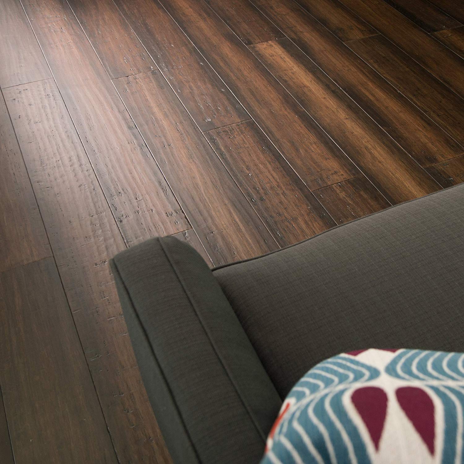 cali bamboo hardwood flooring of cali bamboo extra wide tg engineered flooring malibu dark brown within cali bamboo extra wide tg engineered flooring malibu dark brown distressed sample size 8 l x 7 1 2 w x 5 8 h amazon com