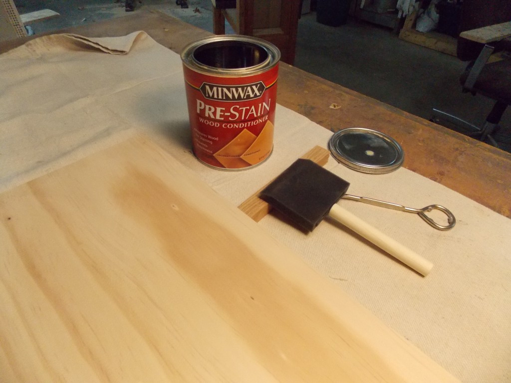 can i stain hardwood floors of create a beautiful simple magazine rack with just two board pieces within since i was using pine a wood that turns blotchy when stained i gave it a liberal coat of minwaxa pre stain wood conditioner then waited fifteen minutes
