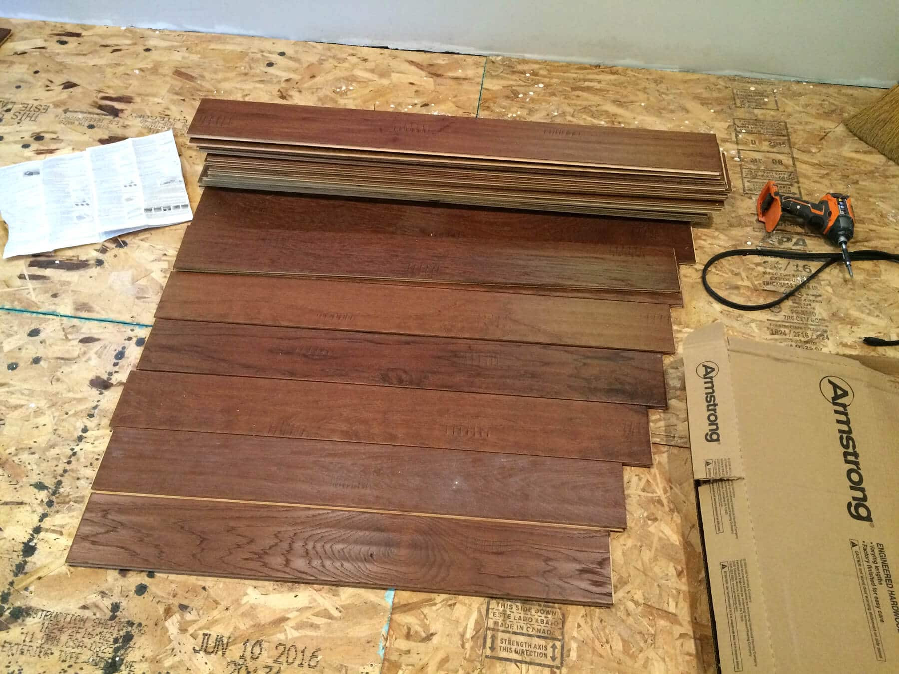 canadian made engineered hardwood flooring of the micro dwelling project part 5 flooring the daring gourmet inside laying down the sub flooring was fine but honestly the thought of installing hardwood floors seemed extremely intimidating we were pretty nervous going in