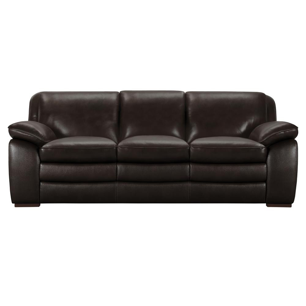 30 Best Couches for Dark Hardwood Floors 2024 free download couches for dark hardwood floors of armen living armen living genuine dark brown leather contemporary inside armen living armen living genuine dark brown leather contemporary sofa with brown