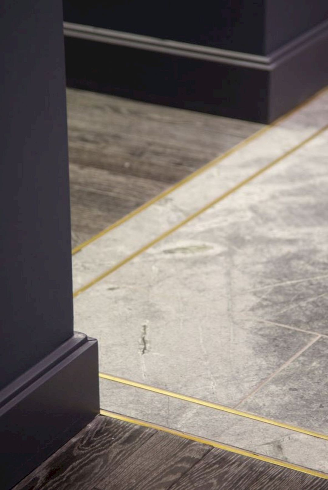 d lux hardwood floors inc of pin by amanda watson on interior ideas inspiration pinterest regarding concrete wood floor stone flooring foyer flooring metal floor metal trim