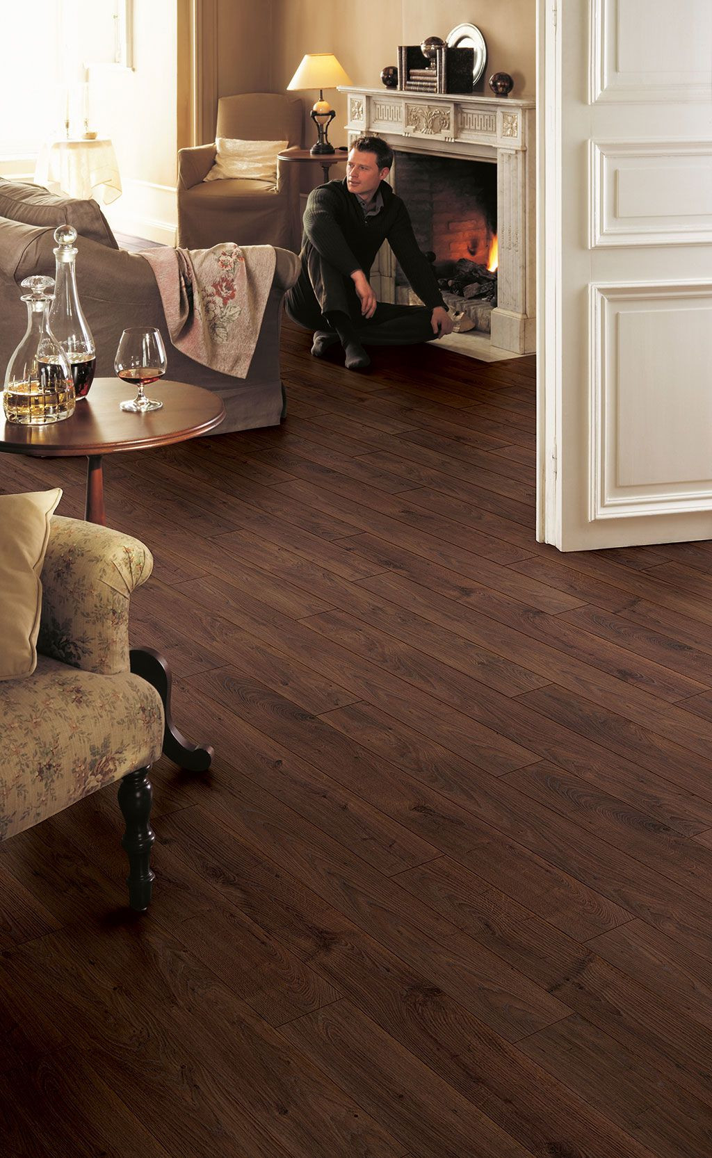 dark hardwood laminate flooring of how to choose the ideal living room floor pinterest living room with regard to quick step laminate flooring rustic white oak dark ric1430 in a country living room to find more living room inspiration visit our website