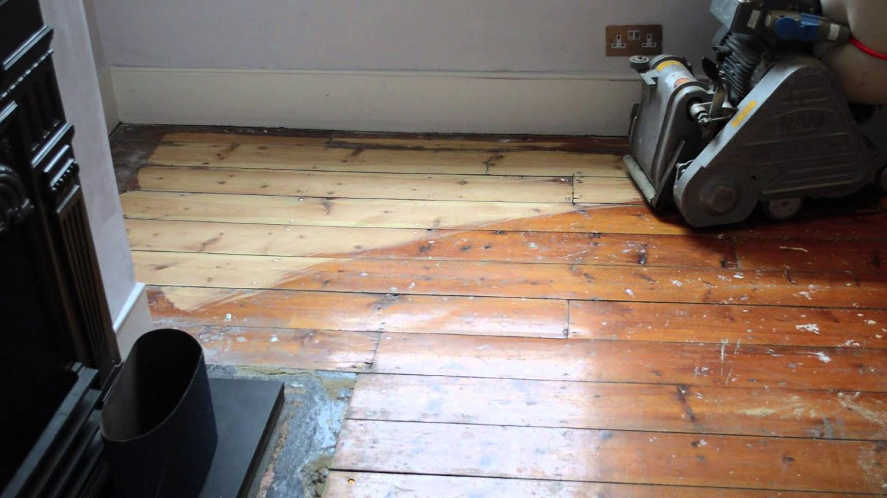 do it yourself sanding hardwood floors of floor sanding with frank belt sander 24 grit belt youtube in maxresdefault