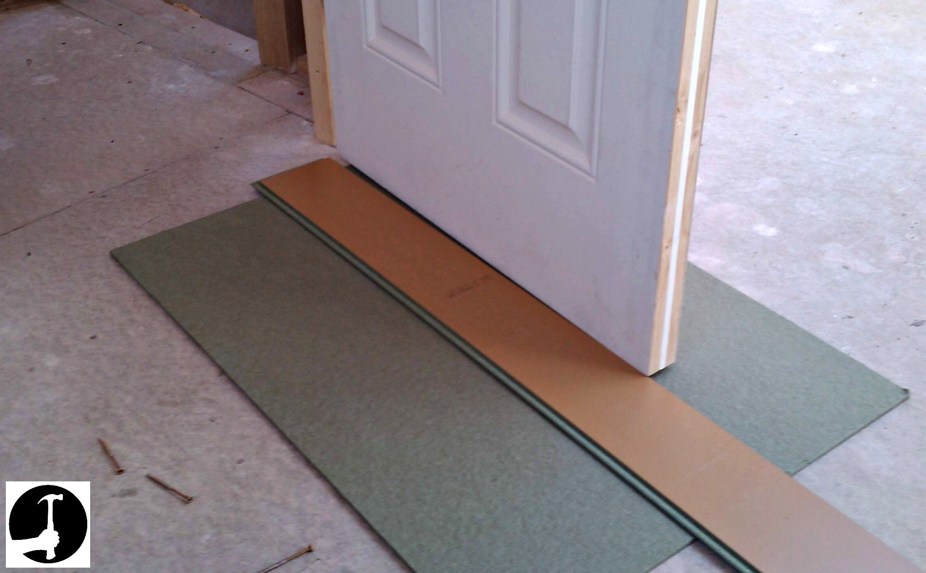 hand scraped hardwood laminate flooring of how to install laminate flooring with ease glued glue less systems regarding laminate door bottom