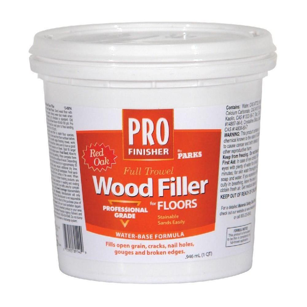 Hardwood Floor Epoxy Filler Of Rust Oleum Parks 1 Qt Red Oak Pro Finisher Wood Filler 138914 the Inside Red Oak Pro Finisher Wood Filler