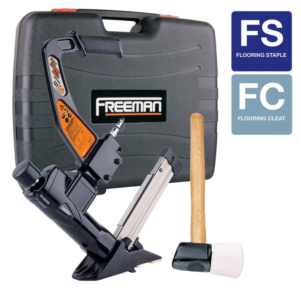 11 Spectacular Hardwood Floor Nailer Psi 2024 free download hardwood floor nailer psi of freeman 3 in 1 flooring air nailer and stapler pfl618br the home depot for freeman 3 in 1 flooring air nailer and stapler