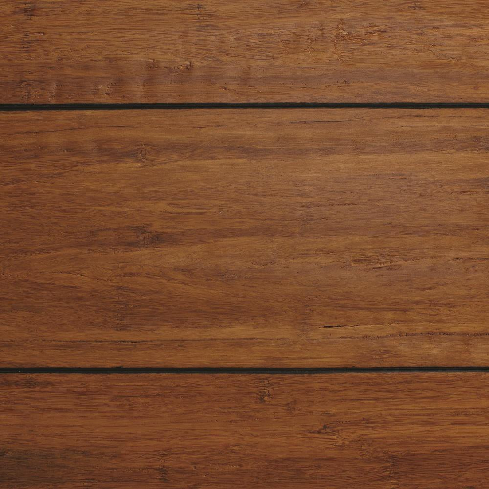 Hardwood Floor Refinishing Akron Ohio Of Bamboo Flooring Hardwood Flooring the Home Depot with Regard to Strand Woven Distressed Dark Honey 1 2 In T X Multi Width X 72
