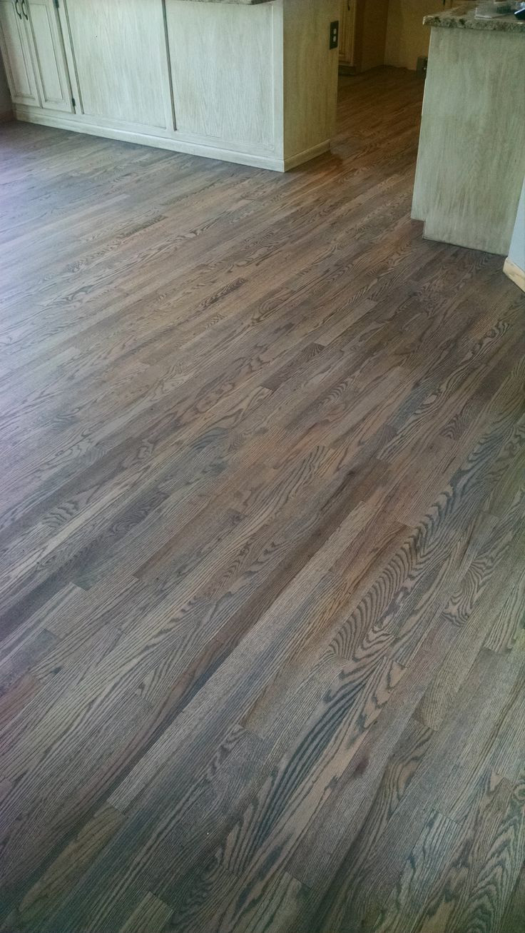 hardwood floor refinishing fort collins of best 75 floors images on pinterest red oak floors wood flooring within red oak floor with custom gray stain