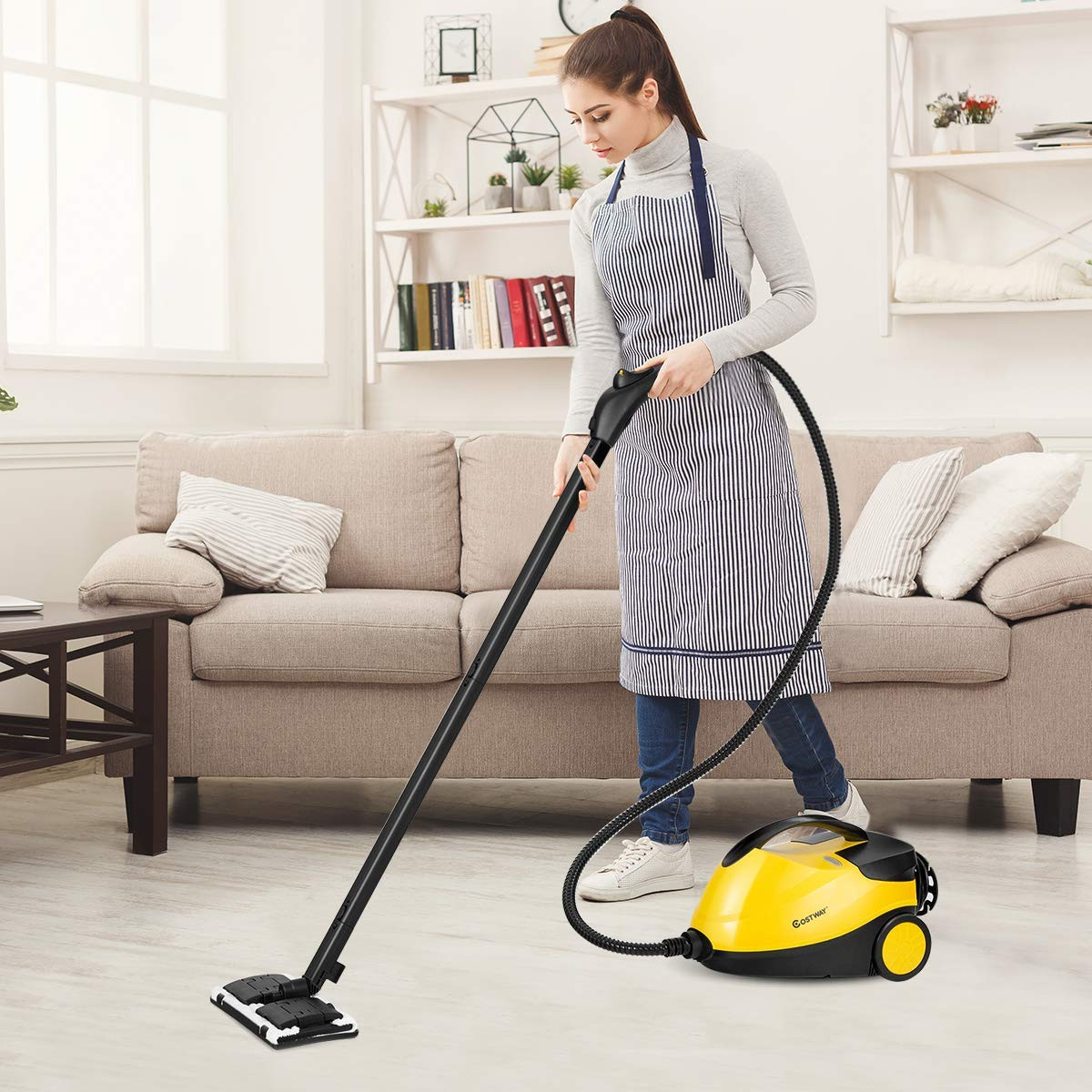 hardwood floor steam cleaner amazon of amazon com costway steam cleaner all natural chemical free pertaining to amazon com costway steam cleaner all natural chemical free adjustable multi purpose household heavy duty professional steam cleaner included 14
