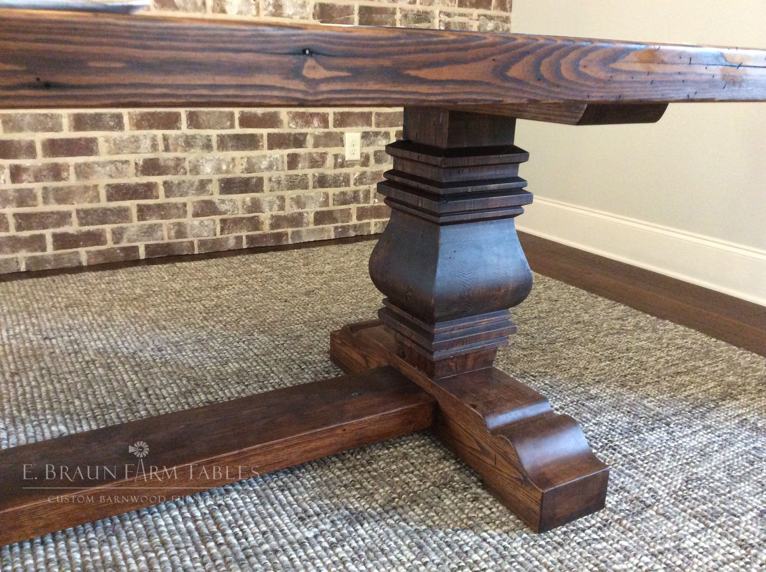 24 Spectacular Hardwood Flooring Lancaster Pa 2024 free download hardwood flooring lancaster pa of close up view of the solid reclaimed chestnut pear pedestal trestle throughout close up view of the solid reclaimed chestnut pear pedestal trestle base cust