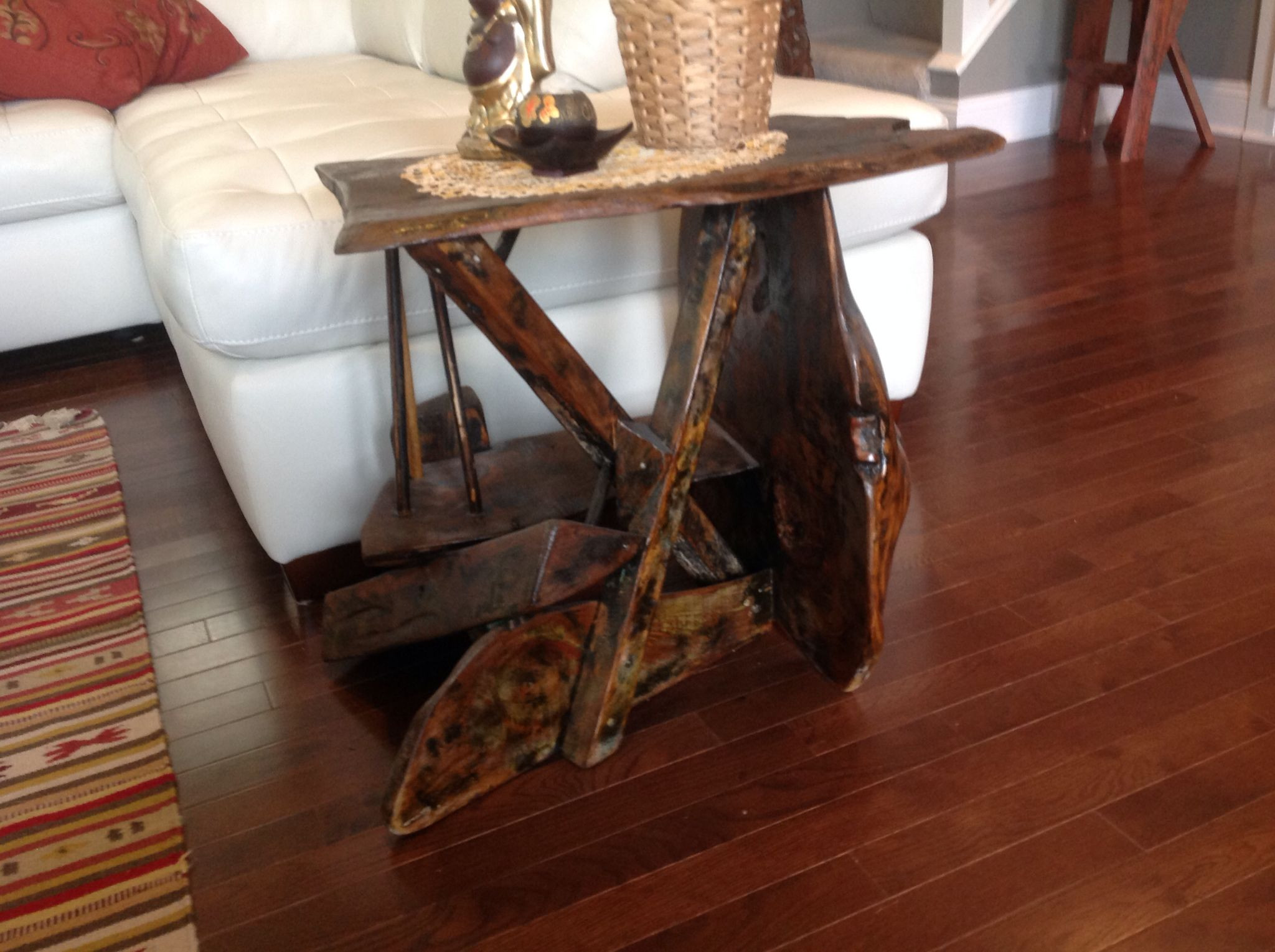 hardwood flooring sawmills of sawmill scrap end table goofy barn red pinterest barn inside sawmill scrap end table goofy