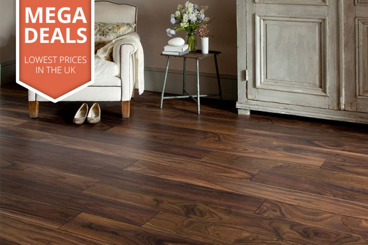 hardwood flooring uk price of mega deal 10mm laminate flooring american walnut harrow bedroom regarding mega deal 10mm laminate flooring american walnut