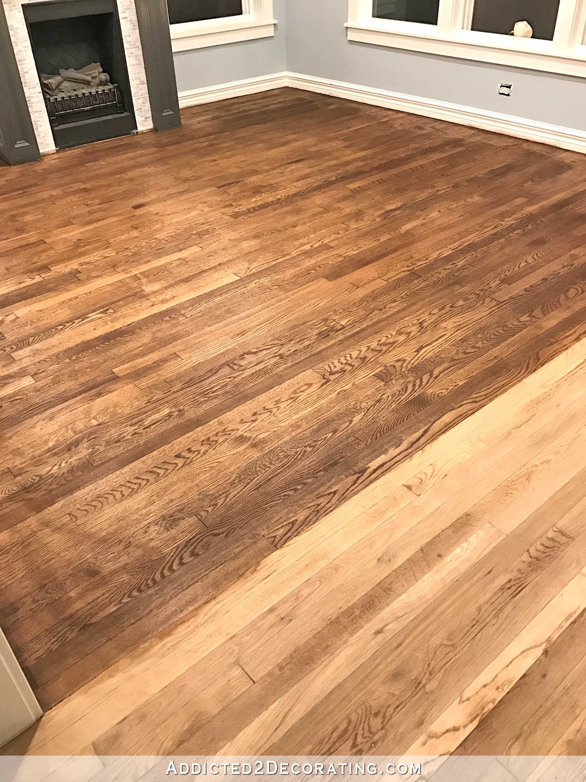 27 attractive How Difficult is It to Refinish Hardwood Floors 2023 free download how difficult is it to refinish hardwood floors of adventures in staining my red oak hardwood floors products process inside staining red oak hardwood floors 7 stain on the living room floor