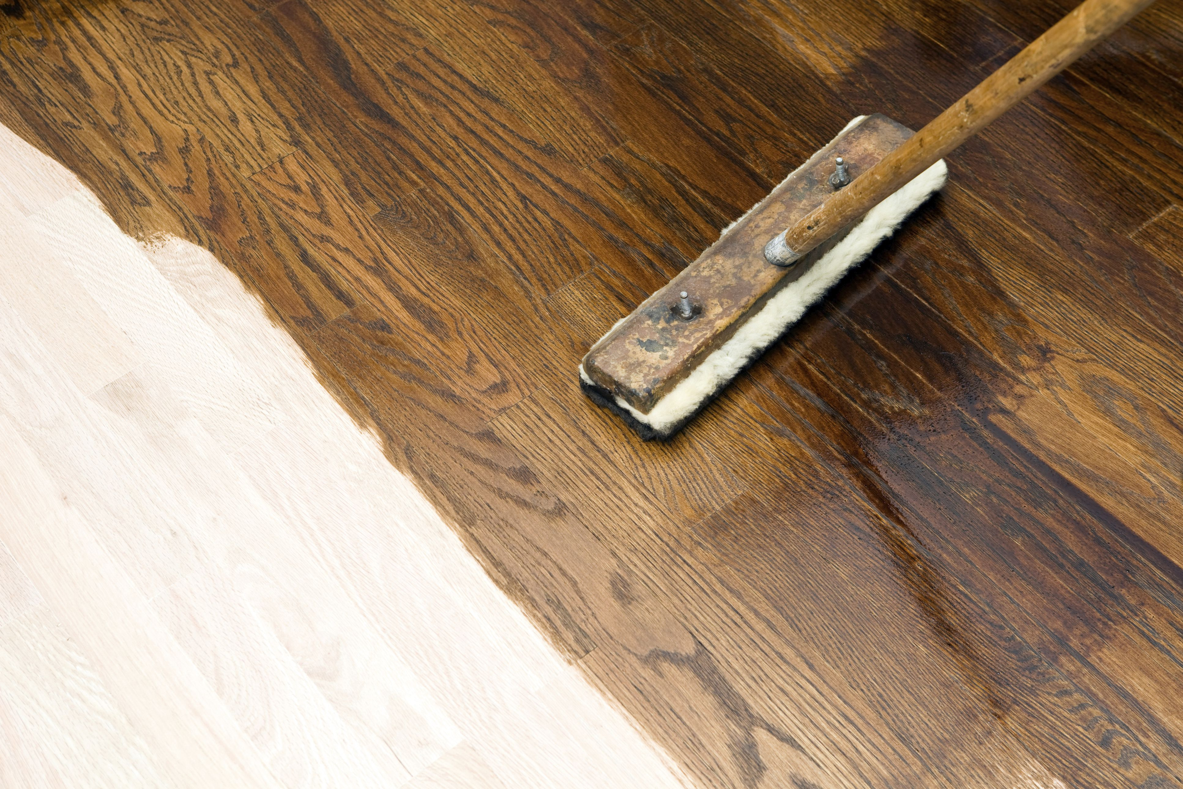 how much does a new hardwood floor cost of how to build equity what it means to own more of your home for dark stain application on new oak hardwood floor 184881406 573e139f5f9b58723d7a472d