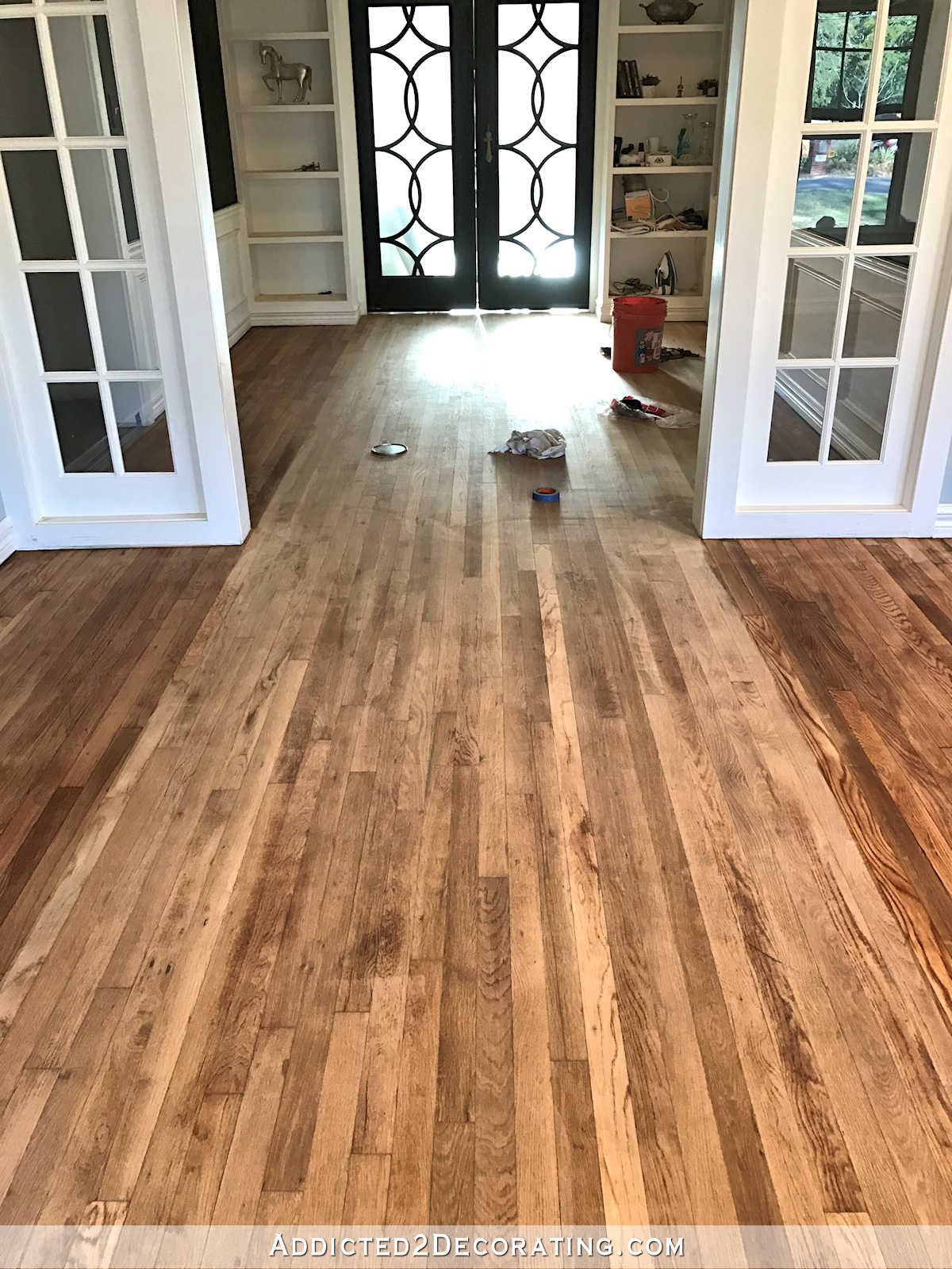 how to choose hardwood floor stain color of adventures in staining my red oak hardwood floors products process within staining red oak hardwood floors 5 music room wood conditioner
