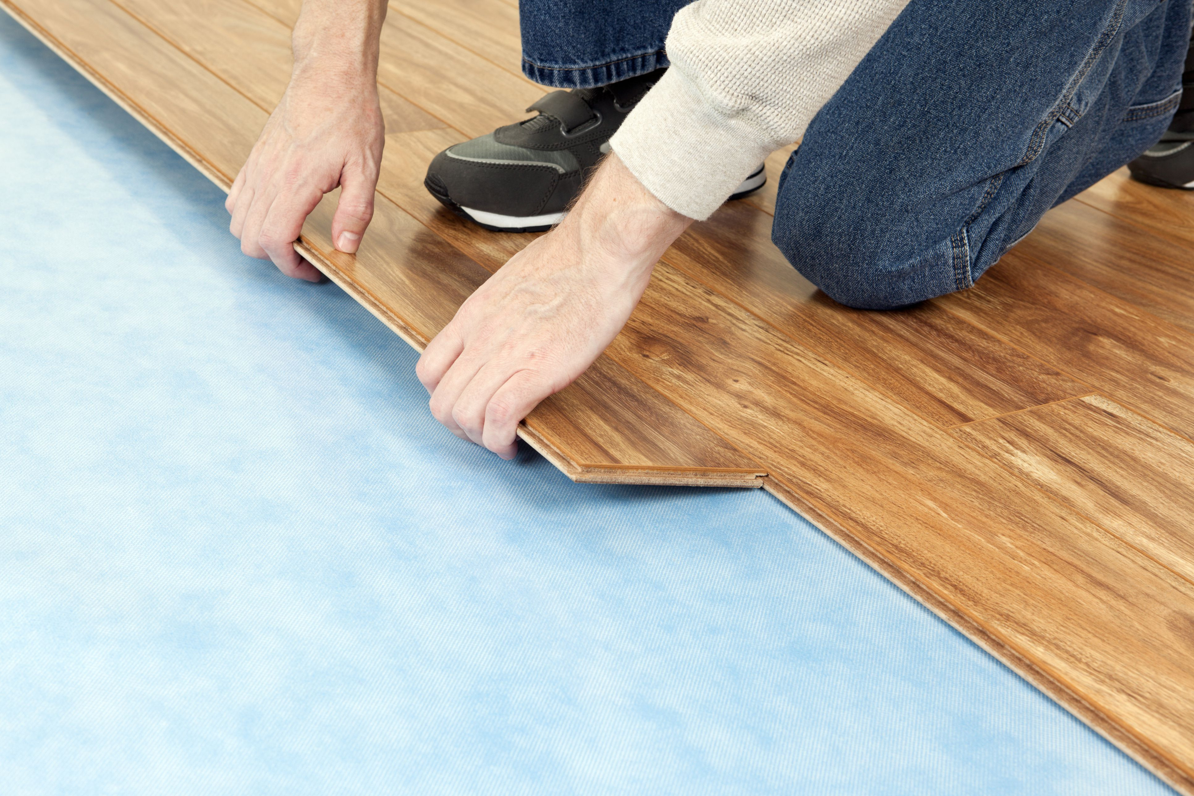 how to install engineered hardwood floors yourself of flooring underlayment the basics within new floor installation 185270632 582b722c3df78c6f6af0a8ab