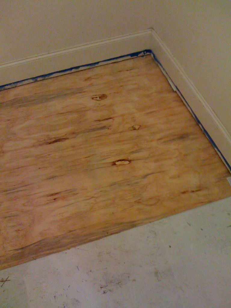 How to Install Hardwood Floors Video Of Diy Plywood Floors 9 Steps with Pictures Throughout Picture Of Install the Plywood Floor