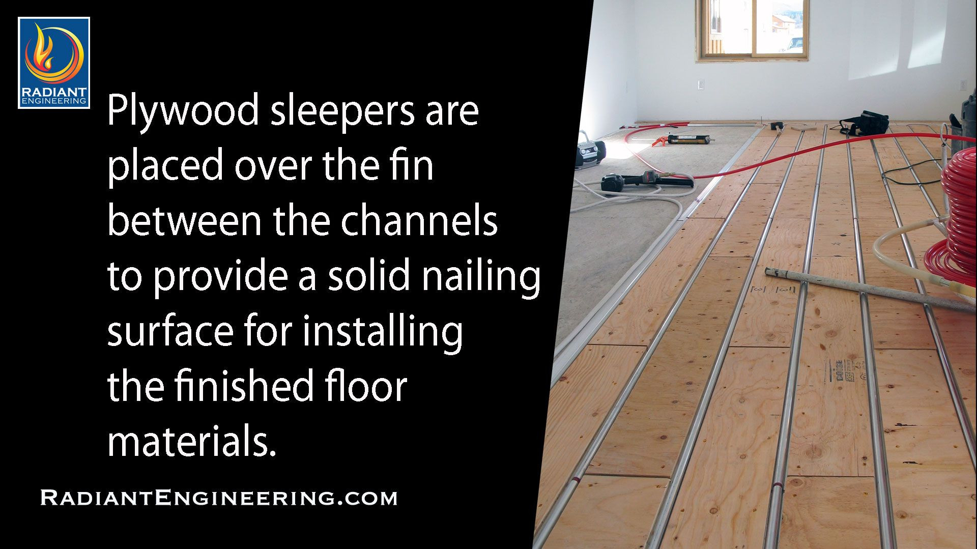 how to put down hardwood floor on concrete of radiant heated floor installation with thermofin u and pex tubing intended for radiant heated floor installation with thermofin u and pex tubing ready for installation of wood