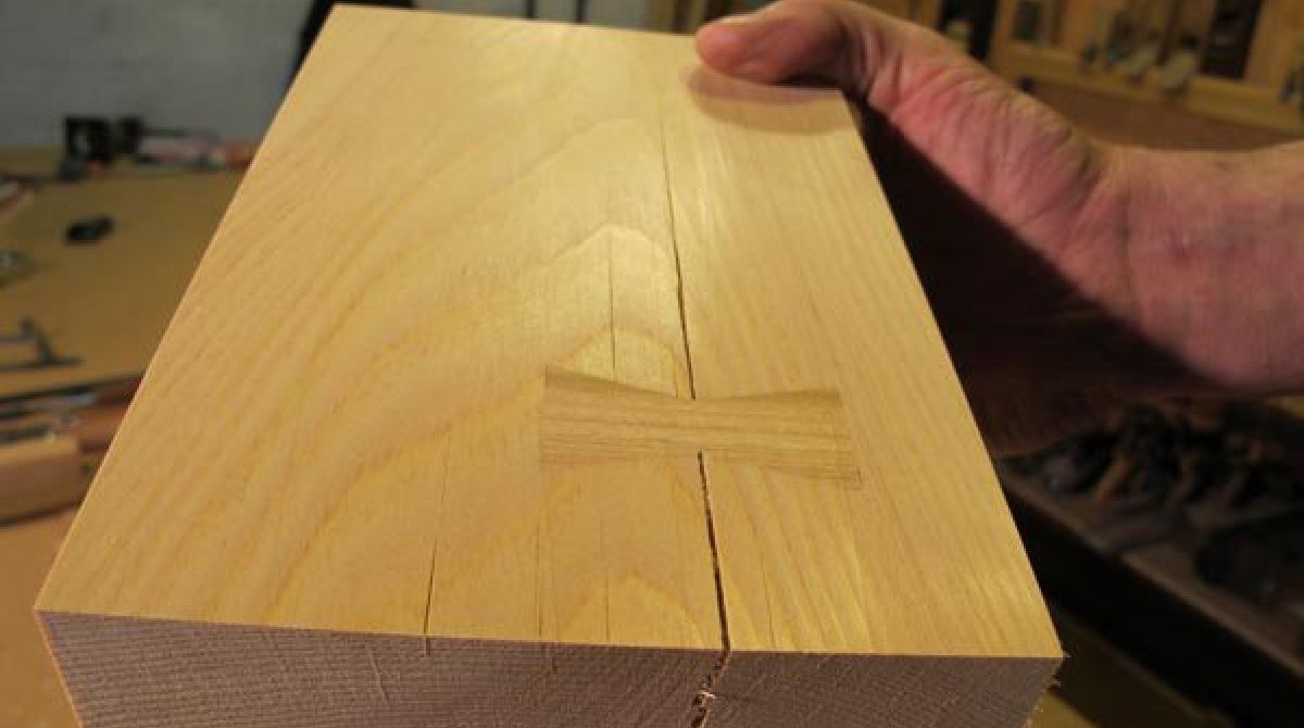 How to Stain Hardwood Floors Video Of Skill Builder Making A butterfly Spline or Arikata Make Throughout Article Featured Image