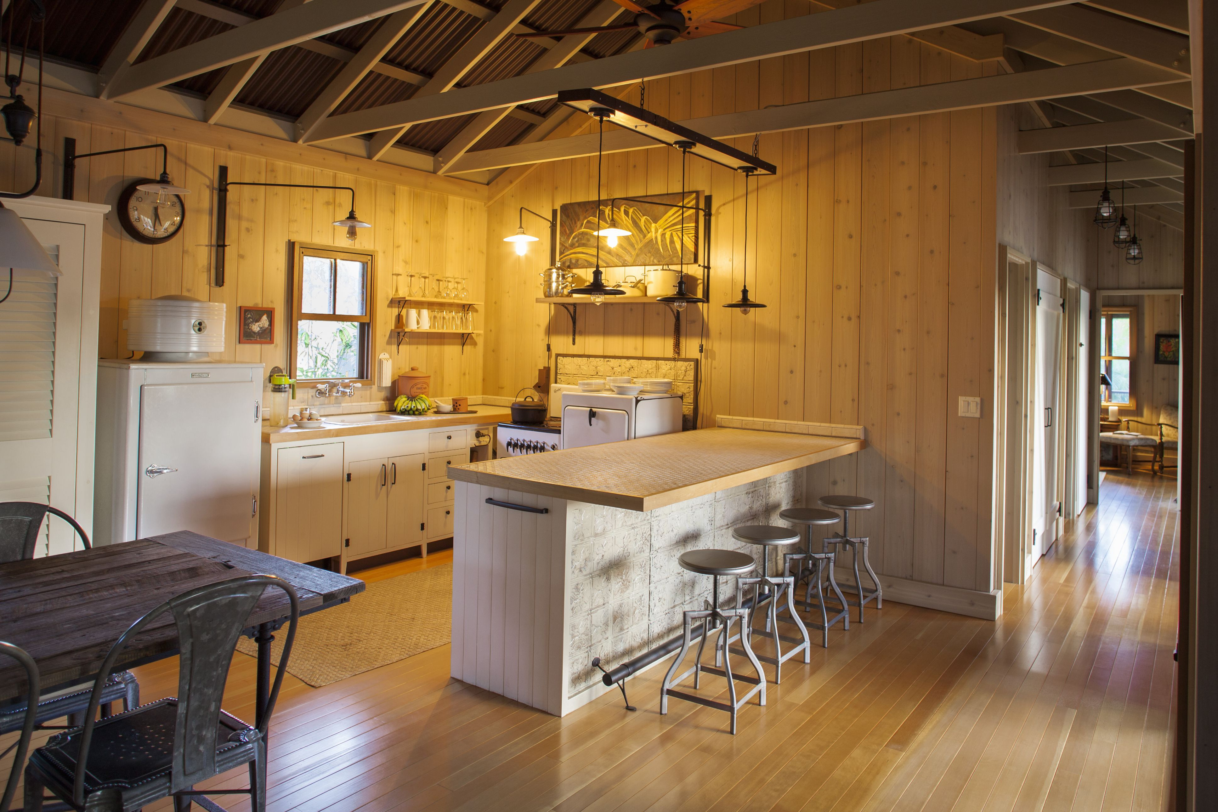 maine traditions hardwood flooring of country or rustic kitchen design ideas within kitchen wood floor and open beam ceiling 583805041 compassionate eye found 56a4a1663df78cf772835369