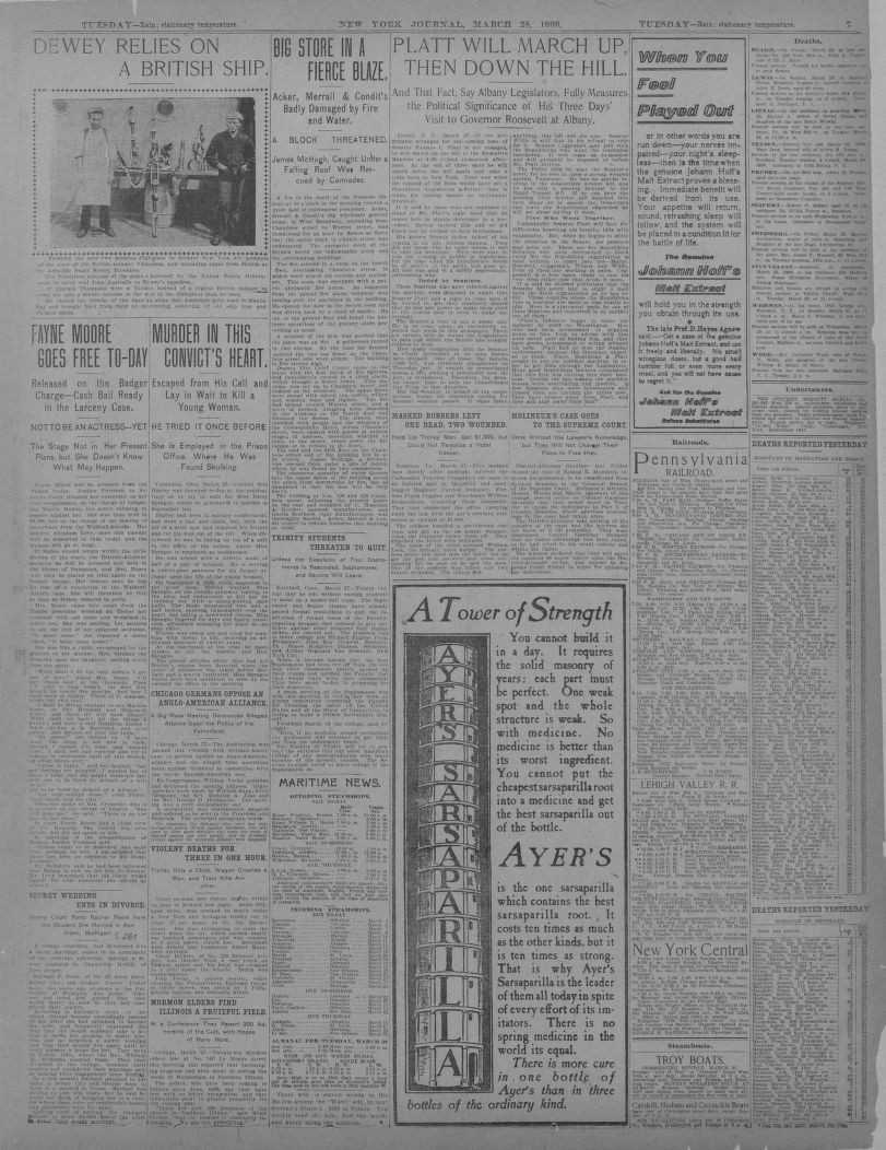 md hardwood floors syracuse of image 7 of new york journal and advertiser new york n y march in image 7 of new york journal and advertiser new york n y march 28 1899 library of congress