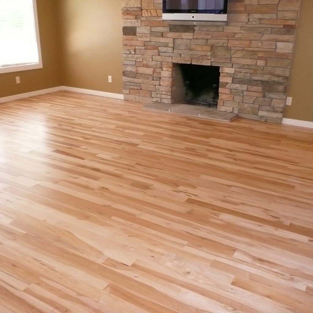 menards hickory hardwood flooring of prefinished hickory solid hardwood flooring 3 4 x 3 at menards pertaining to prefinished hickory solid hardwood flooring 3 4 x 3 at menards home improvments pinterest engineered hardwood living room kitchen and room kitchen