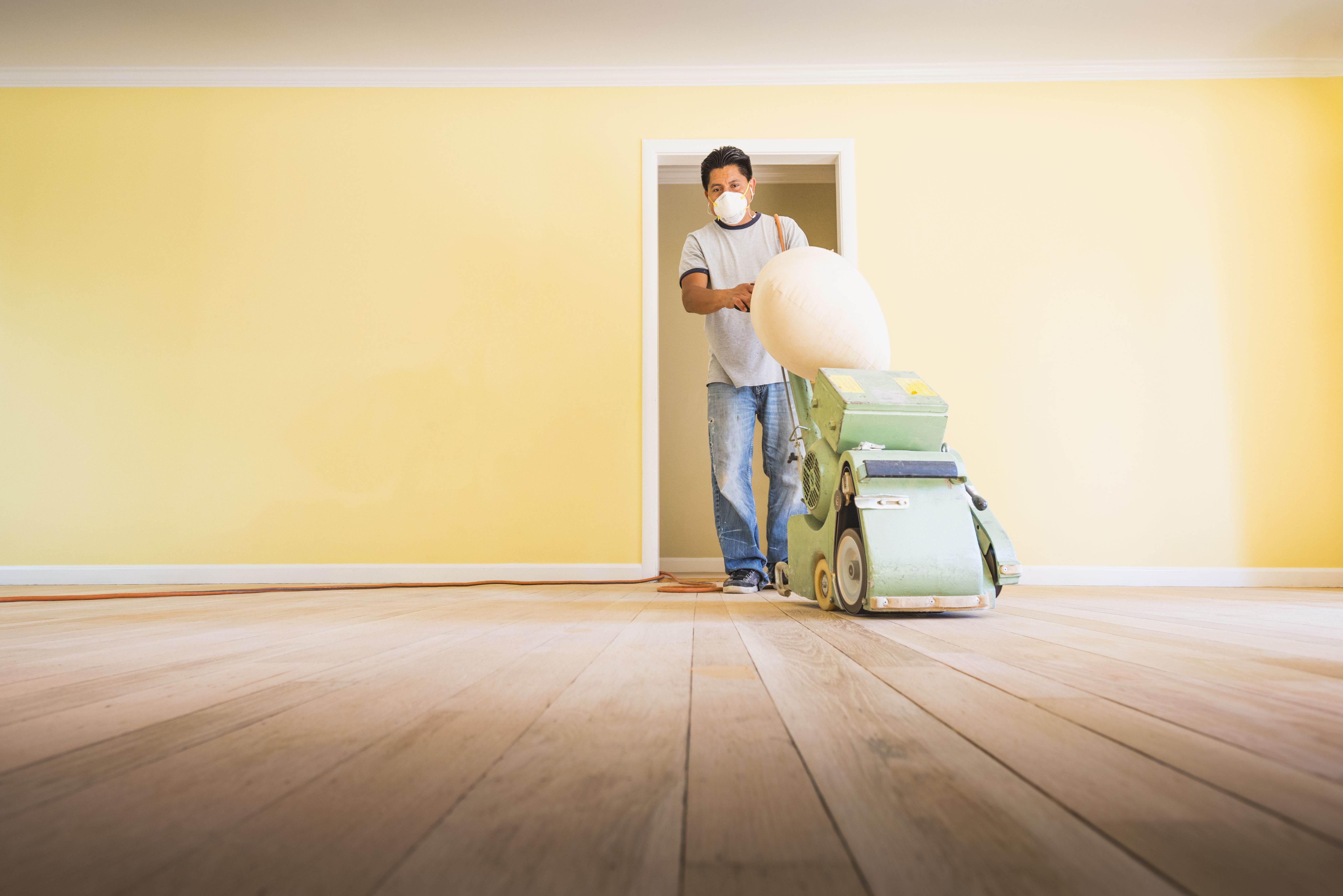 sanding hardwood floors before and after of should you paint walls or refinish floors first within floorsandingafterpainting 5a8f08dfae9ab80037d9d878